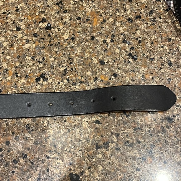 Redwing Leather Black Belt Style 96519 Gold Buckle Size 50 Excellent Condition - Picture 6 of 9